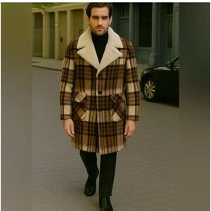 Vintage Mac Mor Plaid Coat